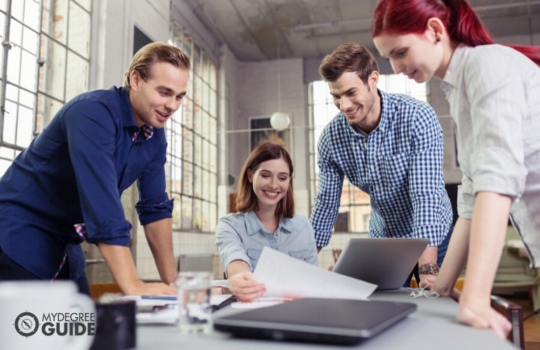 Advertising Executives in a meeting