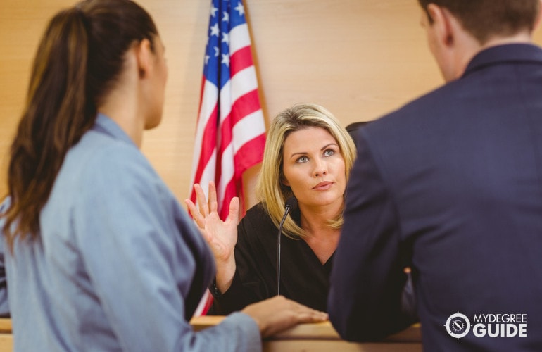 Forensic Psychology working in court