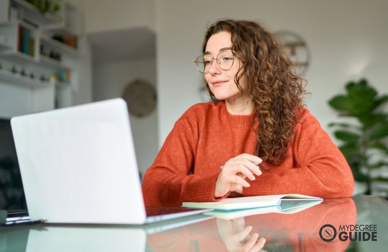 Woman getting Doctorate Degree in Occupational Therapy Online