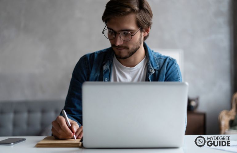 Man taking Doctorate in Occupational Therapy Online