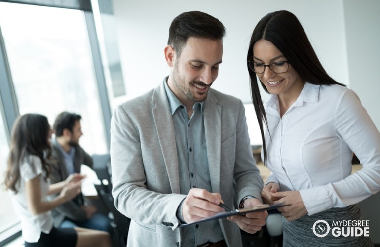 business professionals in a meeting