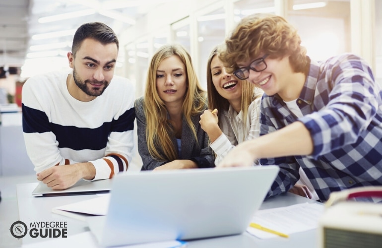 Students taking Bachelor's in Health Education Degree