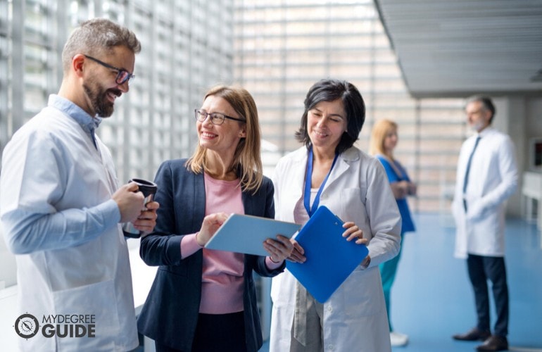 Health Information Technology Professionals meeting at a conference