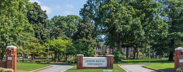 lenoir rhyne university campus