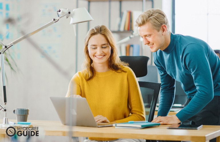 computer programmers working