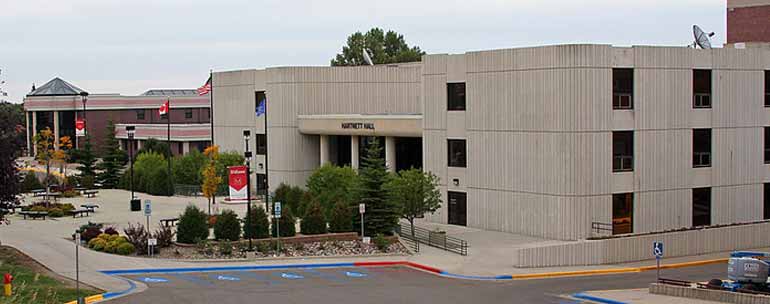 Minot State University campus