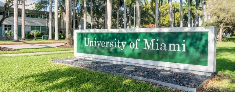 University of Miami campus