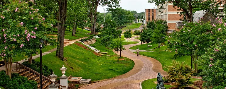 University of North Alabama campus